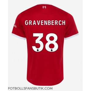 Liverpool Ryan Gravenberch #38 Replika Hemmatröja 2023-24 Kortärmad